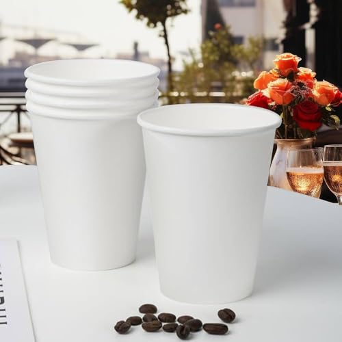 Bardak, 14 OZ Single Beyaz Karton 25’Lİ