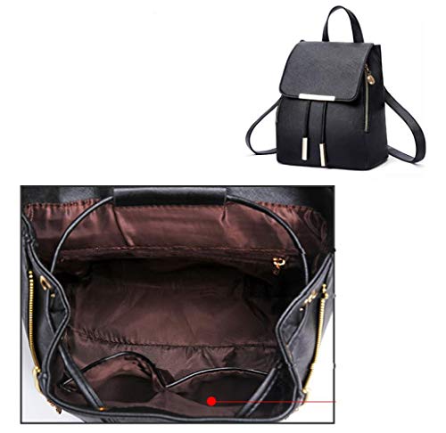 Mochila de estudiante femenina tipo mochila de mujer casual coreana simple 7