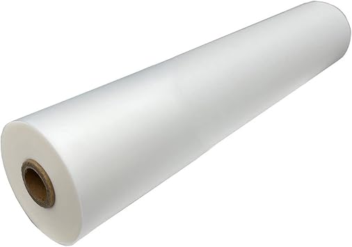 INTSUPERMAI Thermal Roll Laminating Film Hot Laminating Film for Paper and Photo Laminating BOPP Thermal Lamination Film 656ftx17.3in Matt Type