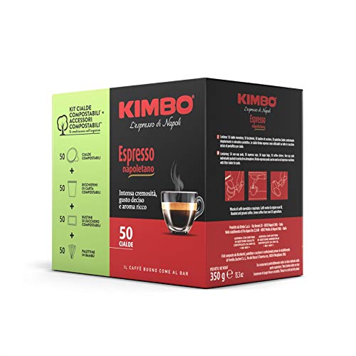 Kimbo Cialde Caffè Compostabili ESE Espresso