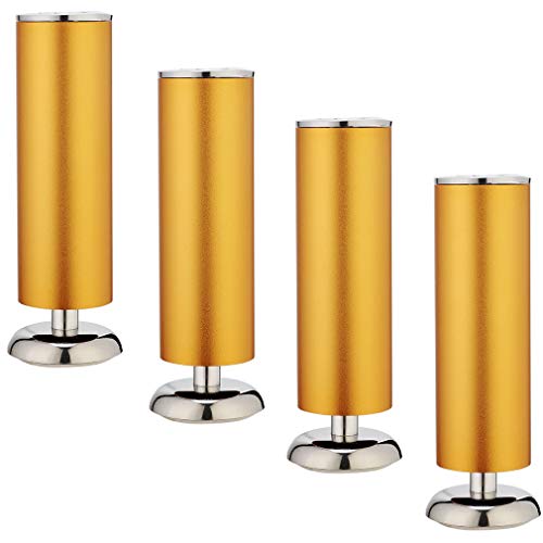 4x Gambe per Mobili in Metallo,Piedini per