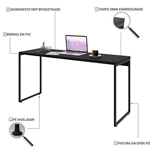 Mesa para Escritório Office 1,50m Dynamica