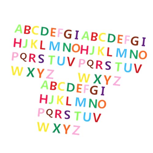 CIYODO 3sätze Filz-alphabet- Buchstaben-ornamente Für Basteln...