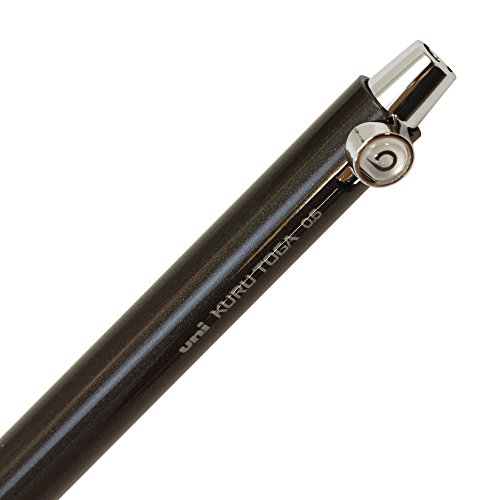 Image of Pilot Uni Kurutoga with Rubber Grip Mechanical Pencil 0.5mm, Black (M56561P.24)