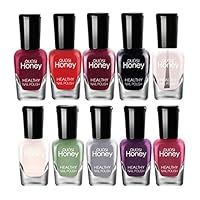 Amazon | ネイルカラー セット ネイルポリッシュ 10色/セット 水性