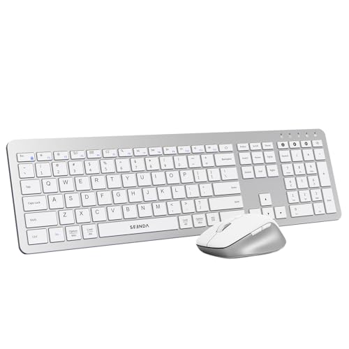 seenda Wireless Keyboard and Mouse Combo for Windows PC...