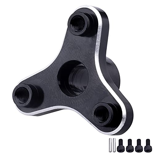 RC Slipper Clutch Eliminator Upgrades Parts for Traxxas 1/10 Slash Rustler VXL Stampede VXL XL5 2WD Models (Black)