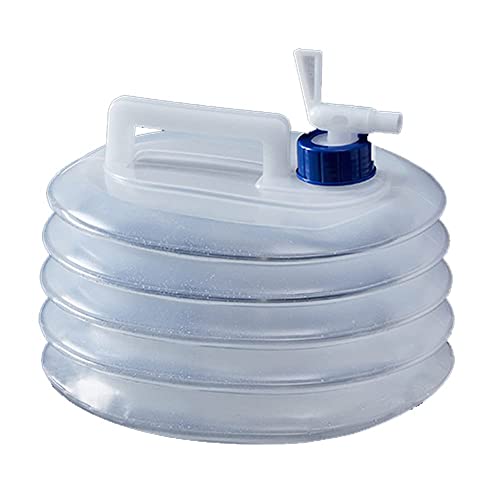 Faltbarer Wassereimer mit Wasserhahn, tragbarer Outdoor-Reiseeimer, ideal für Outdoor-Camping, Wandern, Angeln, Notfälle - BPA-frei Cover
