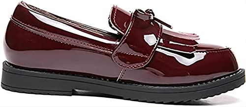 Image of kkdom Girl's Classic Tassel School Uniform Shoes British Style Oxford Shoes