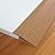 3.3ft Floor & Carpet Threshold Transition Strip, Vinyl Self Adhesive Overlap Edge Reducer,Edging Trim for Doorway Flooring Laminate and Tiles,Beveled Edge Ramp Edge Guard,for 3/5" Thick Material