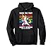 Funny Test Day Rock The Test Dabbing Unicorn Boys Girls Kids Pullover Hoodie