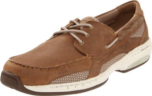 Dunham Men's Captain Boat Shoe,Tan,15 4E US