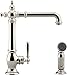 KOHLER Artifacts 2-hole kitchen sink faucet with 13-1/2