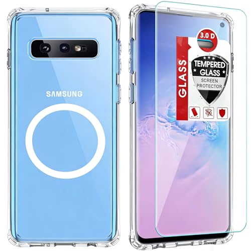 Pemuyak for Samsung Galaxy S10e Phone Case,Compatible with Mag-Safe,with Screen
