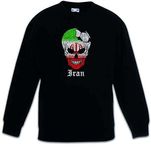 Pull Iran football enfant noir idéal pour l'école et le sport Urban Backwoods