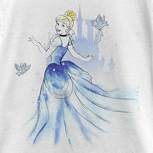 Disney Girl's Cinderella Washy T-Shirt2