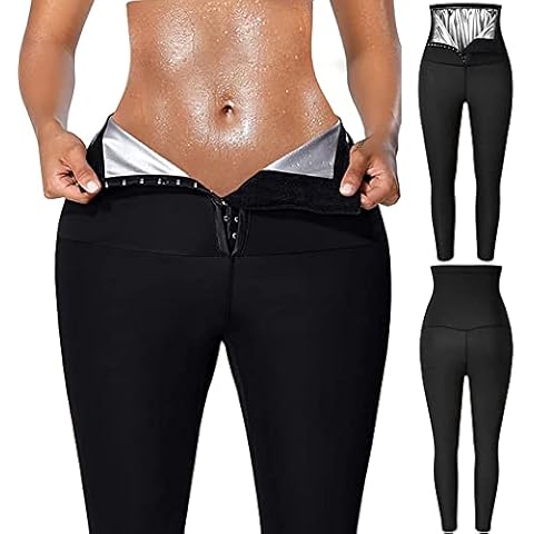 High Waist Gym Leggings with Adjustable Fit Cover