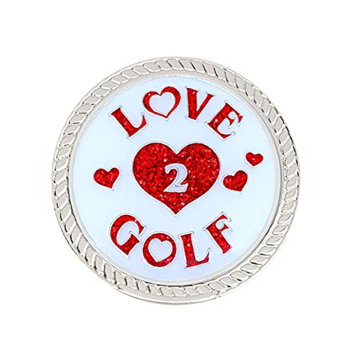 Navika Kicks Candy Love 2 Golf Glitzy Ball Marker With Round Shoe Ornament #TOP19