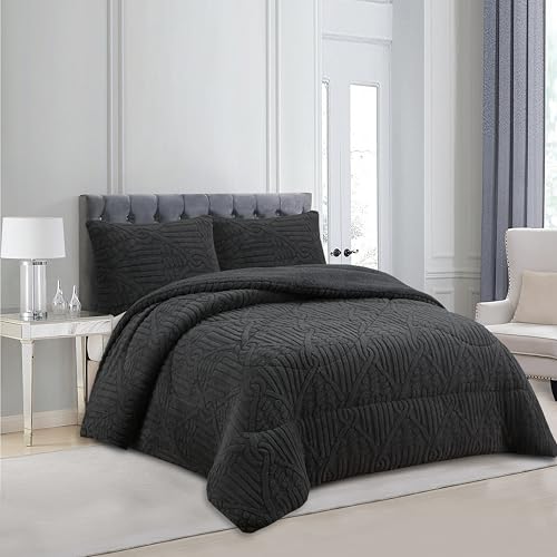 HaraDeco Manta Sherpa con Fundas Almohada