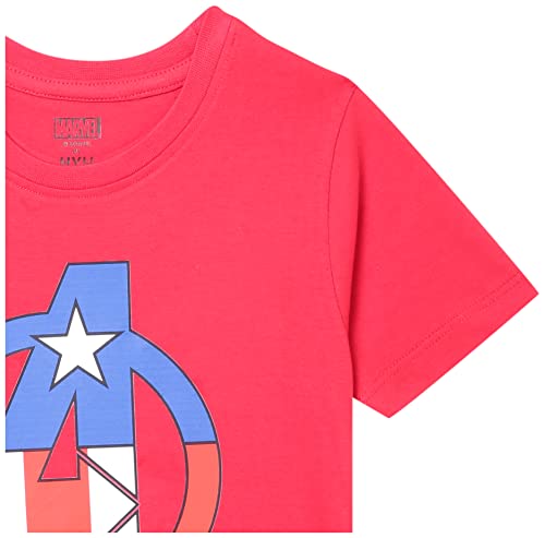 Image of Marvel Avengers by Wear Your Mind Boys Tshirt (DMABCT051.5 Red 4-5Y)