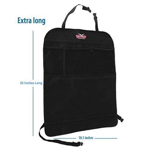 image for AutoMuko Kick Mats With Organizer - Premium Thick Waterproof Quality S