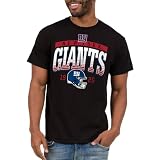Junk Food NFL - New York Giants Mighty Adult SS T-Shirt Black