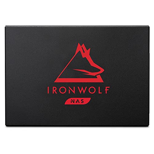 Image of Seagate IronWolf 125 SSD, 4TB, NAS, Internal SSD, 2.5 Inch, SATA, 6GB /s, speeds of up to 560MB /s, 0.7 DWPD endurance and 24x7 performance for Creative Pro, 3 year Rescue Services (ZA4000NM1A002)