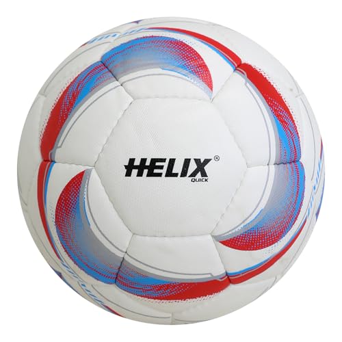 All Weather Profesyonel Futbol Topu; 5 Numara, PU Malzeme, 32 Panel, El Dikişli, Çok Katmanlı Polyester-Pamuk Astarlı, Beyaz-Kırmızı-Mavi