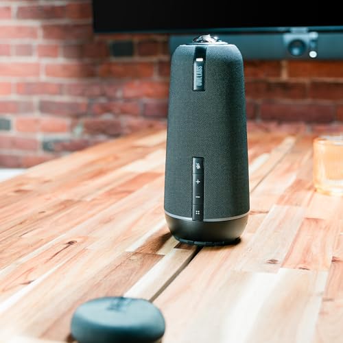 Image of Owl Labs Expansion Mic for Meeting Owl 3 - Extend Audio Reach in Larger Spaces by 8 feet (2.5 Meters) in The Direction of The mic., Charcoal