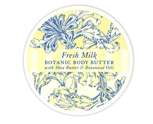Greenwich Bay Botanic Body Butter Fresh Milk & Shea Butter 8oz Tub