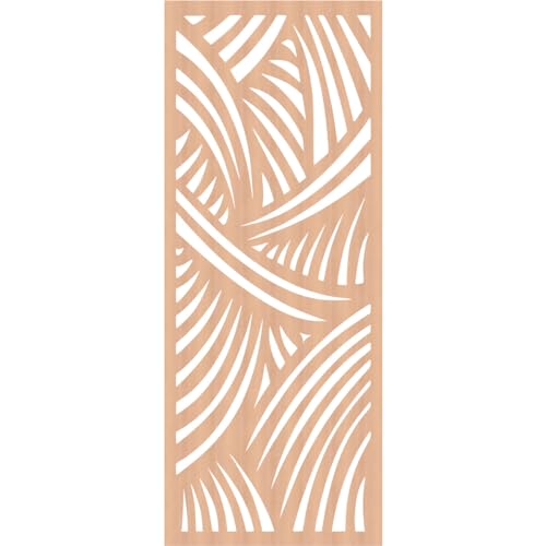 Image of Chester Decorative Pierced Fretwork Wood Wall Panels, 31 3 /8 inchW x 79 3 /8 inchH x 1 /4 inchT, Alder