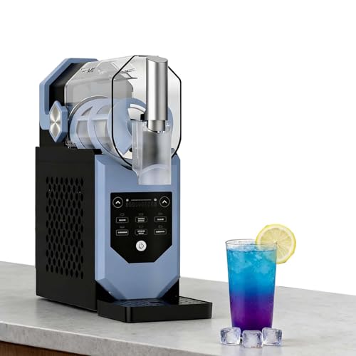 Machine À Granité Professionnelle Et Fabricant De Boissons Congelées, 2L Mixeur Électrique à Smoothie Avec 5 Programmes, Autonettoyante Pour Smoothies,...