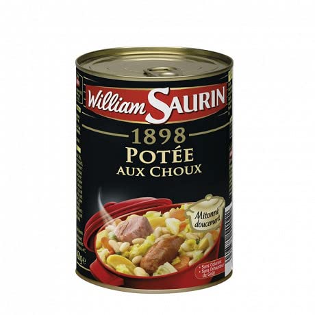 Potée Aux Choux 420G|William Saurin|(Lot De 4)|Best Deal