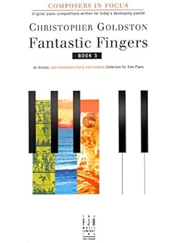 Paperback Fantastic Fingers, Book 3 (Composers In Focus, 3) Book