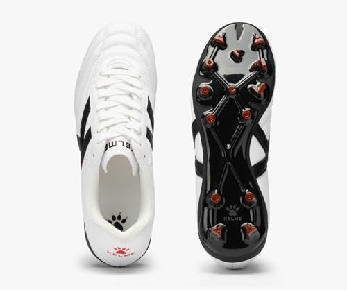 Image of KELME Nebula Men's Soccer Cleats, Firm /Artificial Ground Shoes, for Outdoor Football Rugby Baseball