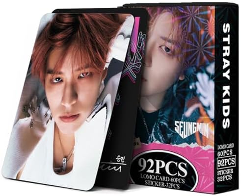 Stray Kids Photocards Album 92 PCS - Karma Photo Cards & Lomo Cards Set