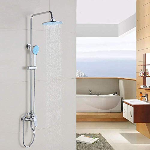Ensemble de douche à trois vitesses avec mitigeur eau chaude et froide