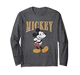 Disney Licensed Product Mickey Mouse Mickey Distressed Pose Manche Longue