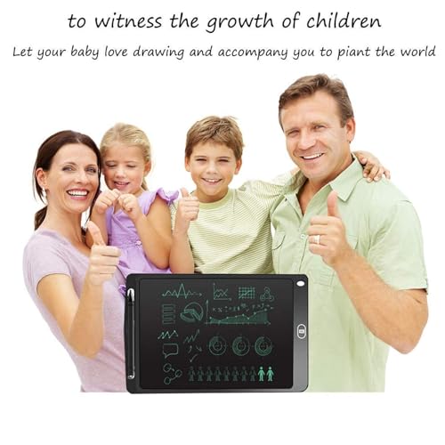 Image of 8.5 inch Kids LCD Writing Tablet Colorful Toddler Doodle Drawing Board Erasable Reusable Electronic Drawing Pad Educational & Learning Tool Best Birthday Gift for 3-6 Years Old Kids Boys Girls