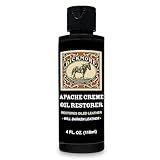 Bickmore Apache Creme Oil Restorer 4 Ounce - Restores Oiled Leather - Great for Apache or Distressed Leather Boots, Shoes, Bags, and More