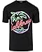 Black California Republic Vice Mens T Shirt L