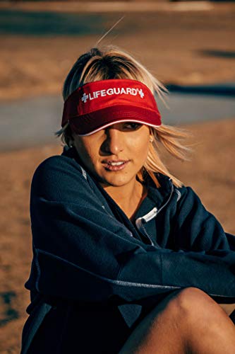 LIFEGUARD Official Adjustable Visor (Red/White) - Thumbnail 5