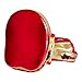 Boxing Curved Focus Punching Mitts Strike Round Pad Breathable Hand Target Gloves for Practicing Workout Karate MMA Punch Bag, Red