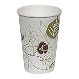 Dixie 16PPATH Pathways Poly Paper Cold Cup, (Case of 24 Sleeves, 50 cups per sleeve)