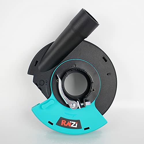 Colector de polvo para amoladora angular Raizi con cepillo de sellado perimetral 3