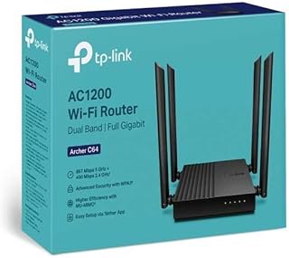 TP-LINK Archer C64, AC1200 Wireless MU-MIMO WiFi Router