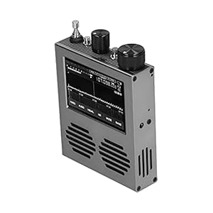 SDR-ontvangers, eenvoudige bediening radio-ontvanger Hoge gevoeligheid 300mA met touchscreen voor opnamestudio voor thuisbioscoop