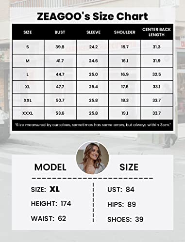 Zeagoo Womens Long Hoodies Fleece Zip Up Coat Winter Jacket Girls Tunic Sweatshirts With Pockets,Army Green，Xl #TOP5