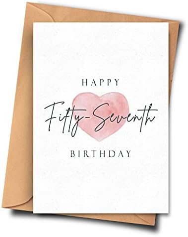 Fat Flamingos 16th Birthday Card Clean Design Water Colour Heart unisex card - For Him, Girlfriend, From her, Sister, Partner (A5 - 5.8x8.3inch - 14.8x210cm)