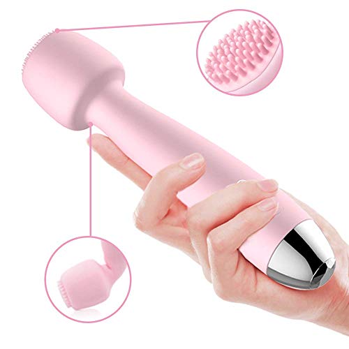 Personal Wand Massager The Small & Strongest Waterproof Rechargeable Handheld Massager - Best for Travel Magic Stress Away Perfect on Back Legs Hand Pains & Sports Recovery